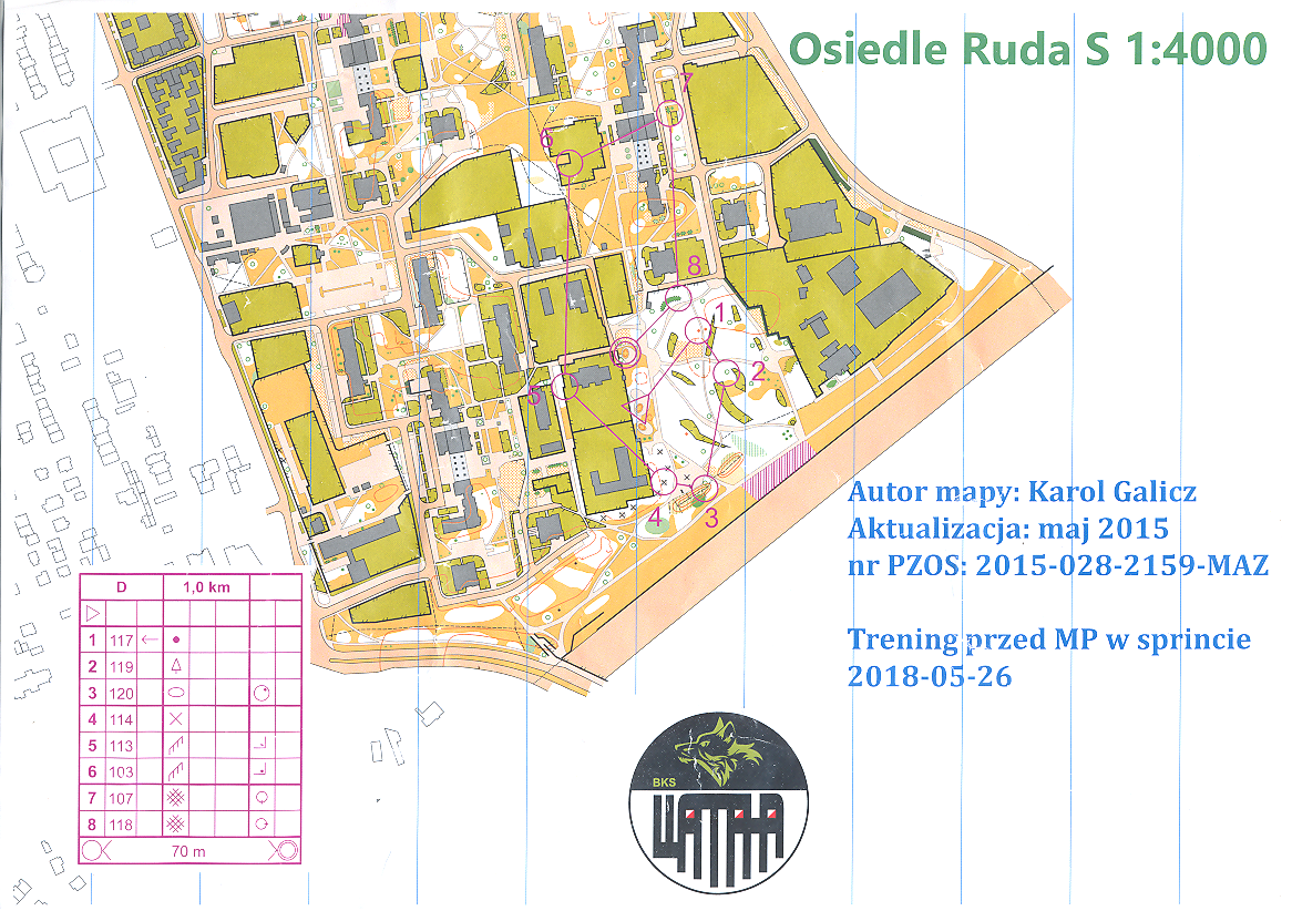 trening Osiedle Ruda (trasa D) (26.05.2018)
