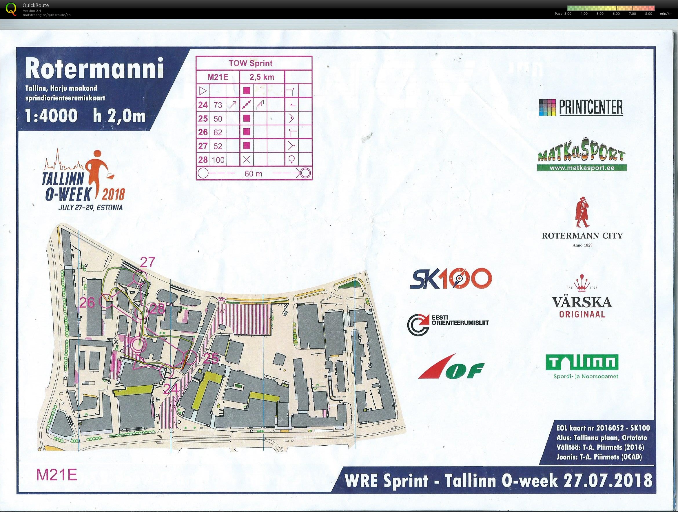 Z590 - Tallinn O-Week Sprint WRE (27/07/2018)