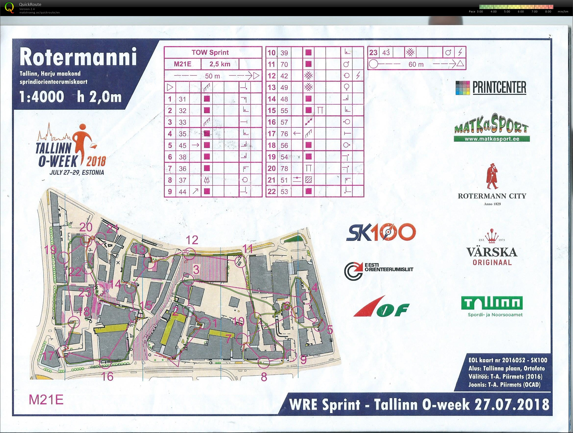 Z590 - Tallinn O-Week Sprint WRE (27/07/2018)