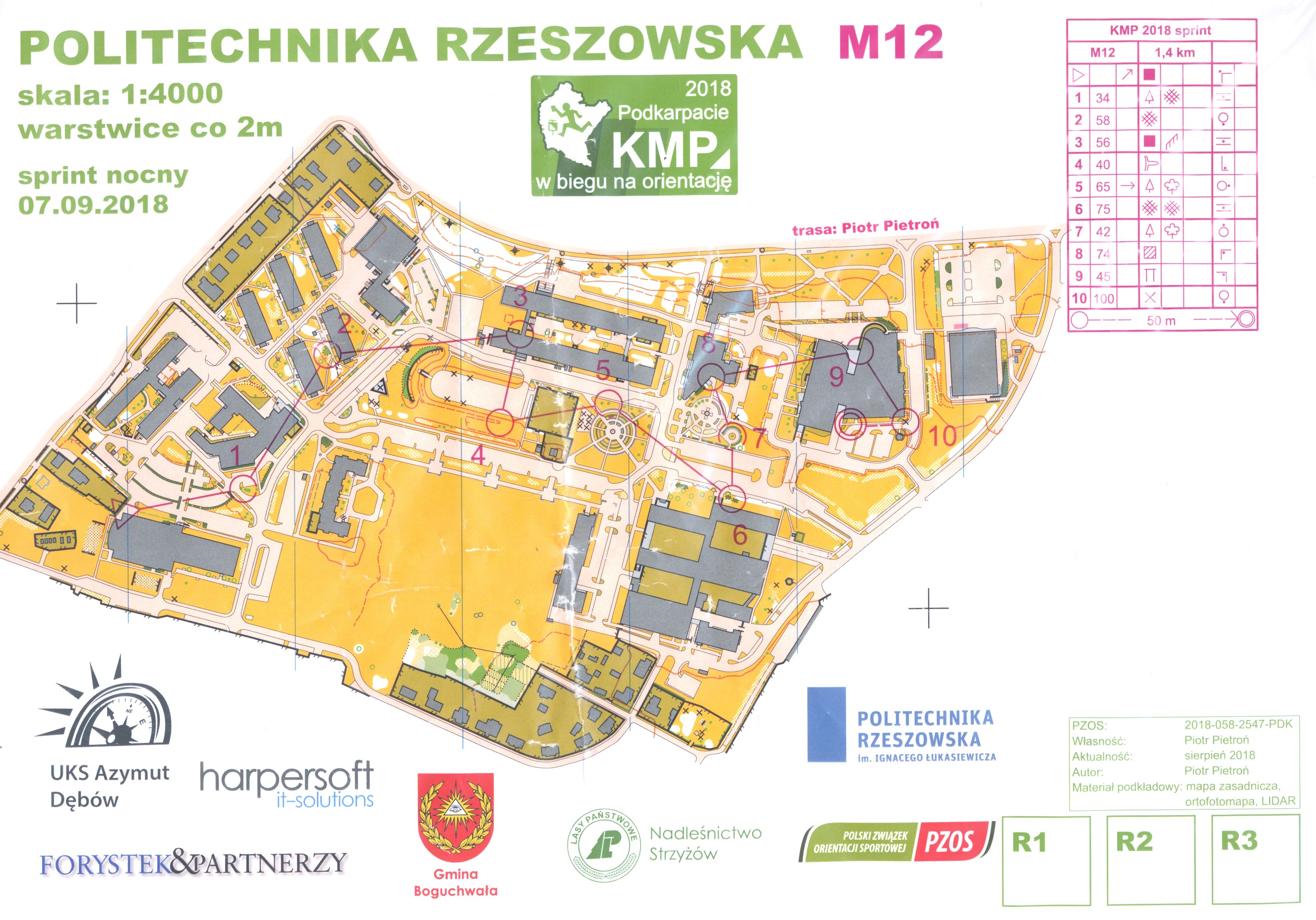 KMP 2018-sprint Politechnika Rzeszowska (2018-09-07)