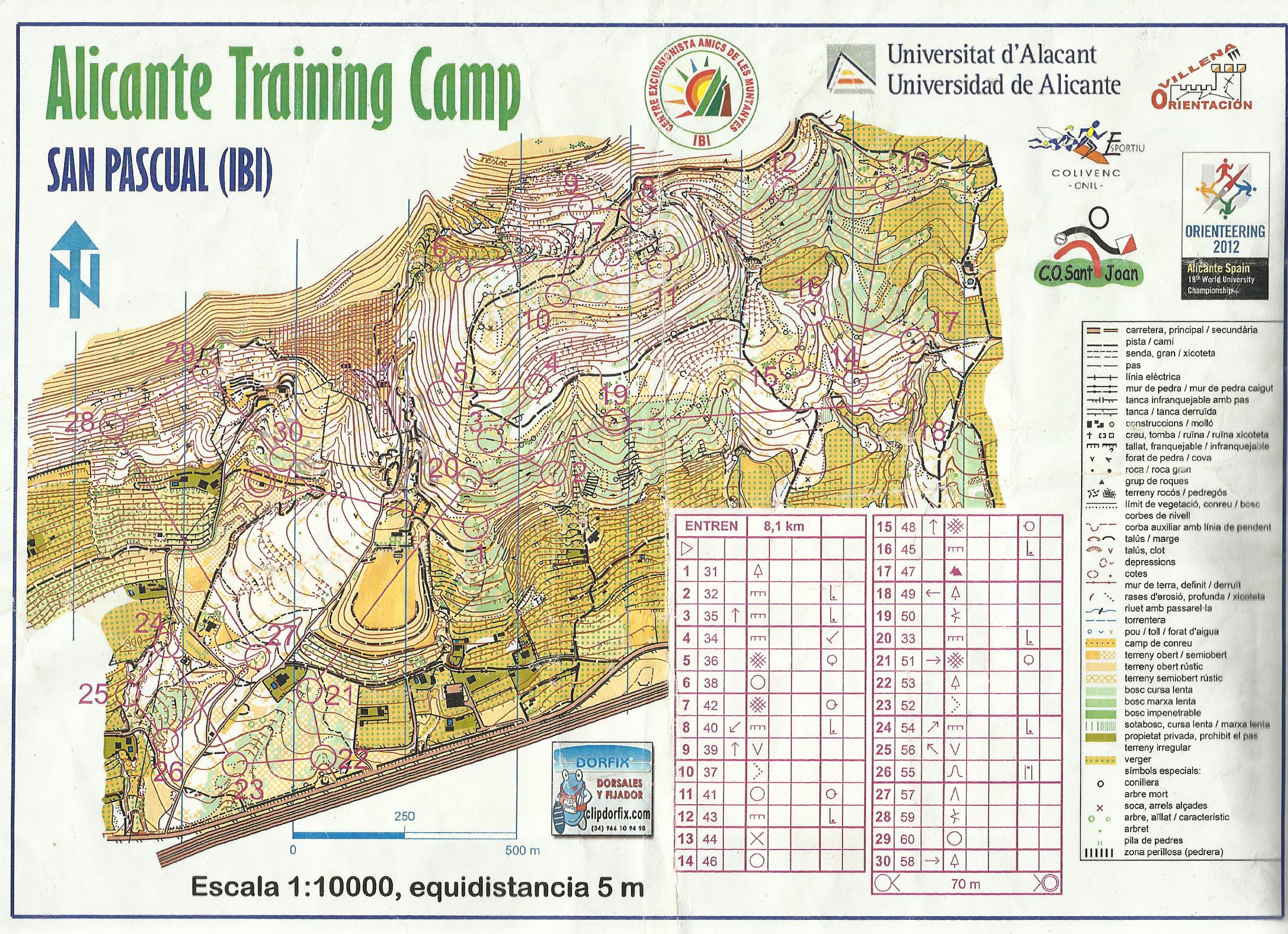 Trening - obóz WUOC (30-06-2012)