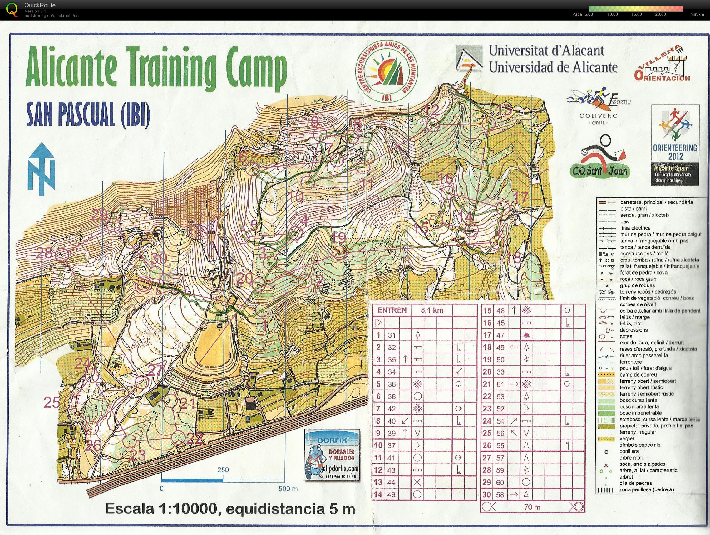 Trening - obóz WUOC (2012-06-30)