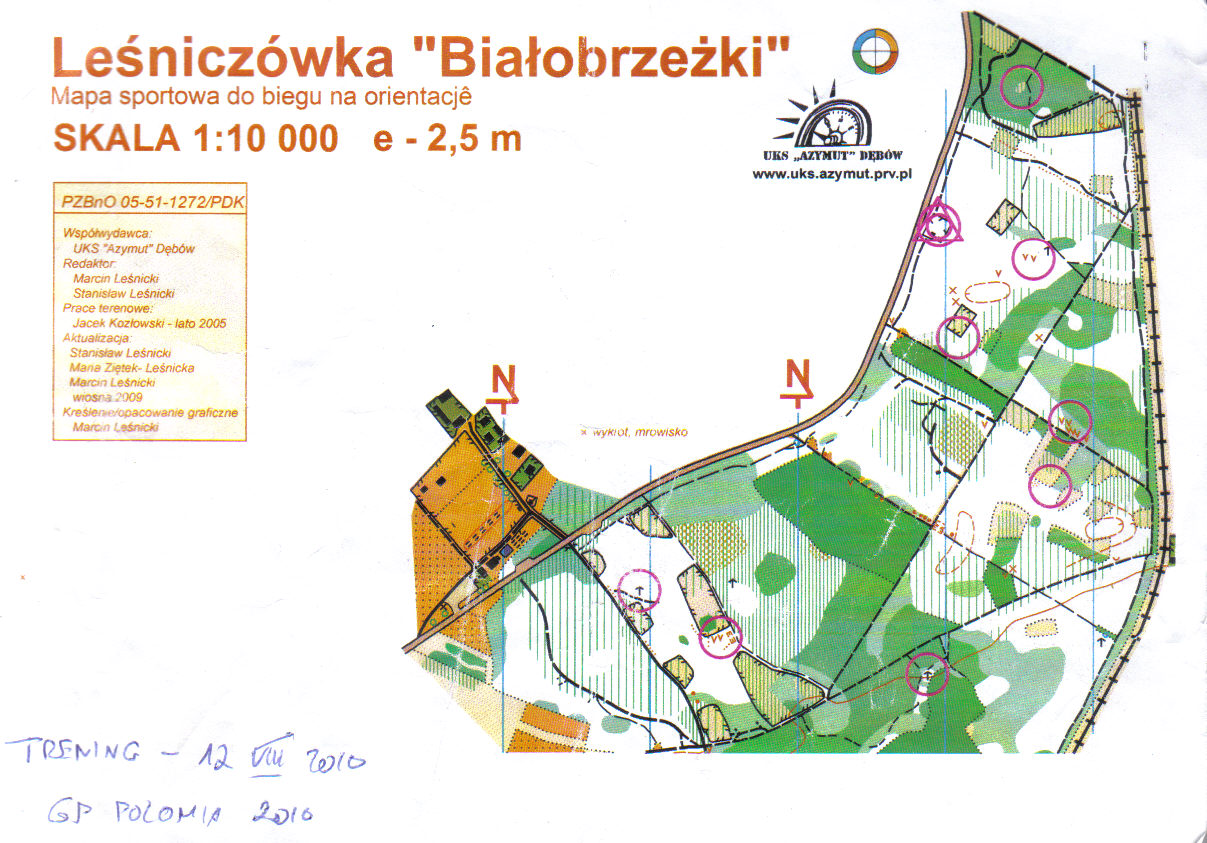 T2 - Trening przed GP Polonia (2010-08-12)