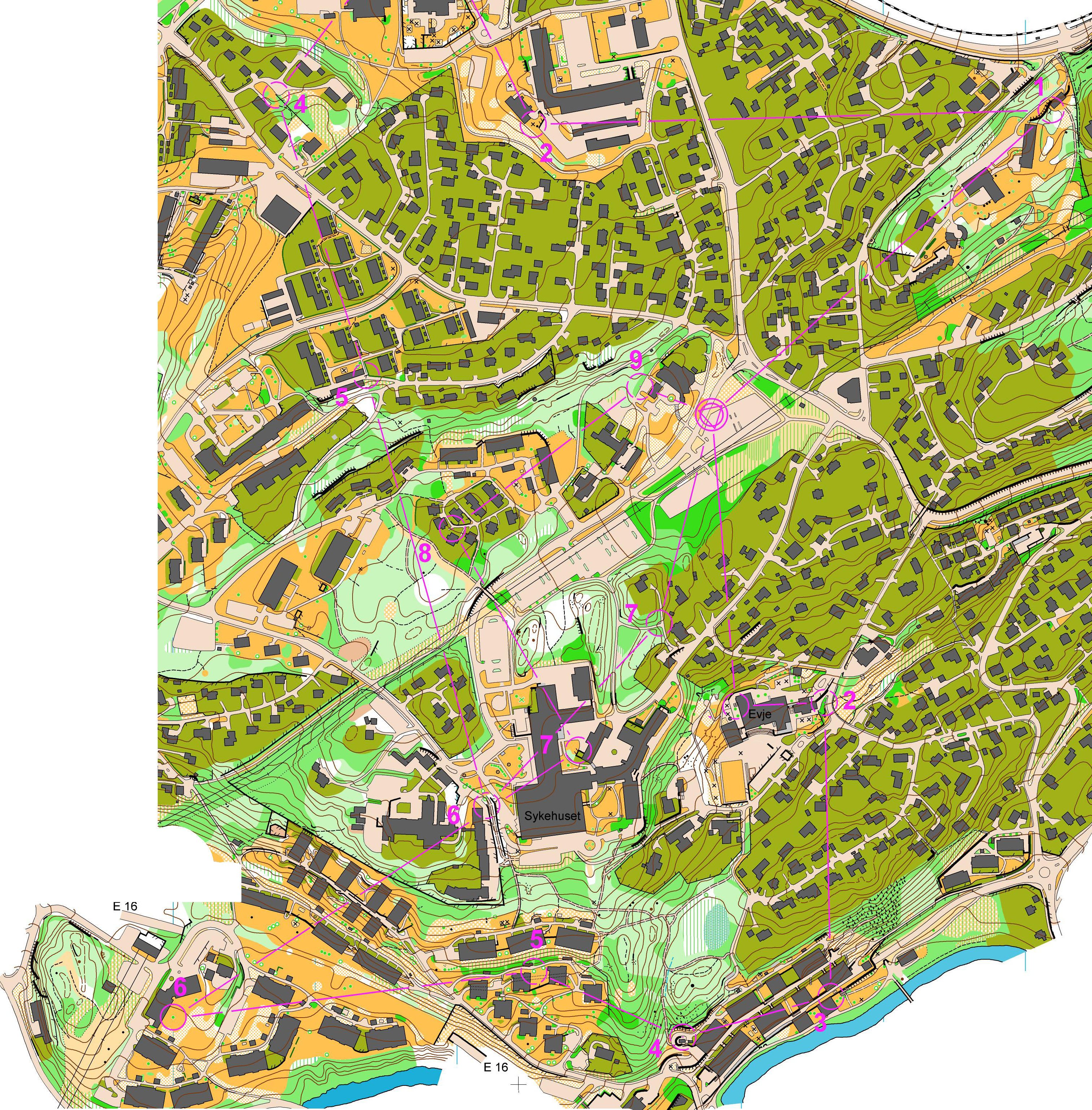 Mapa 2 - Sandvika (16/01/2014)