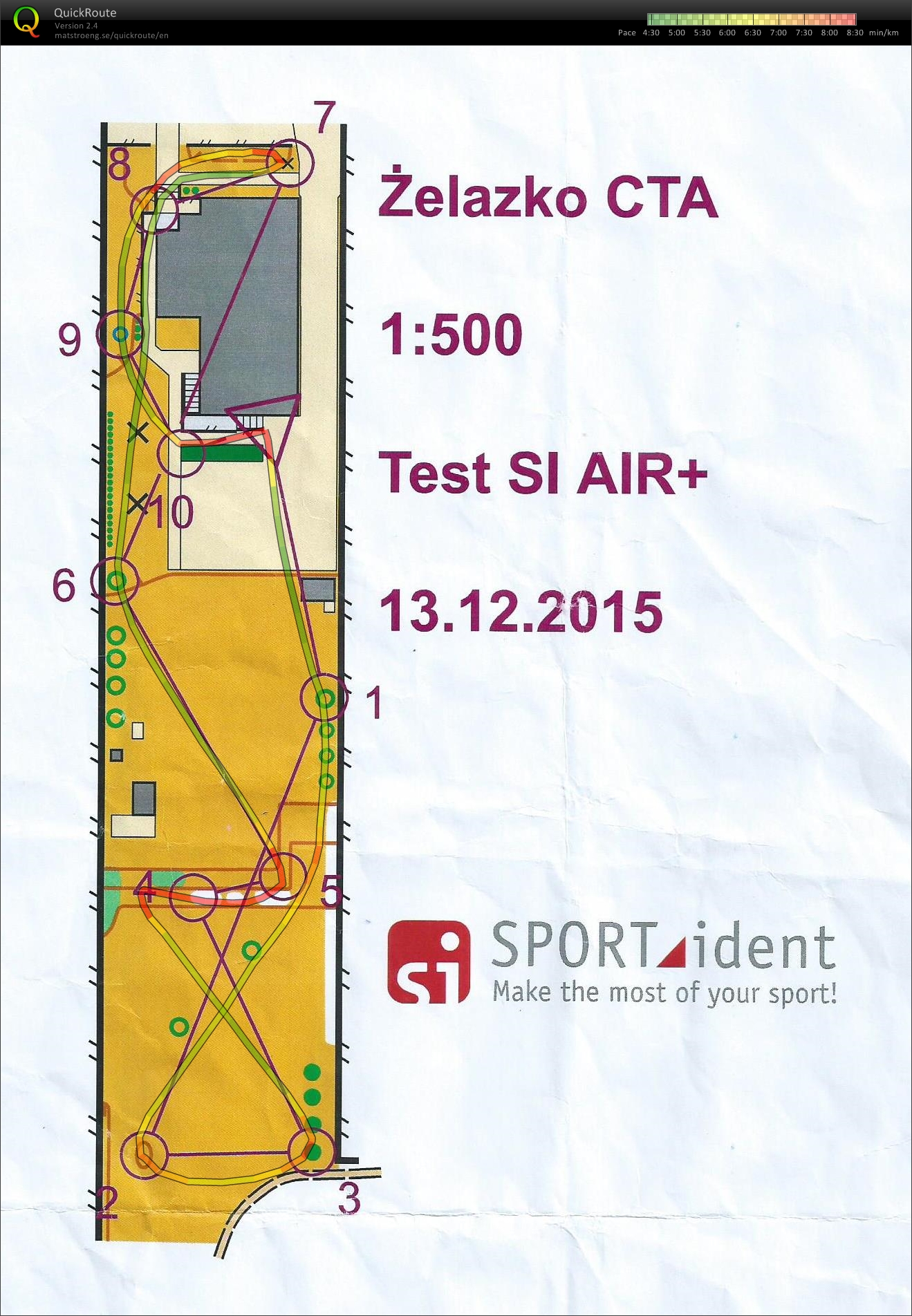 Test SI AIR+ (13/12/2015)