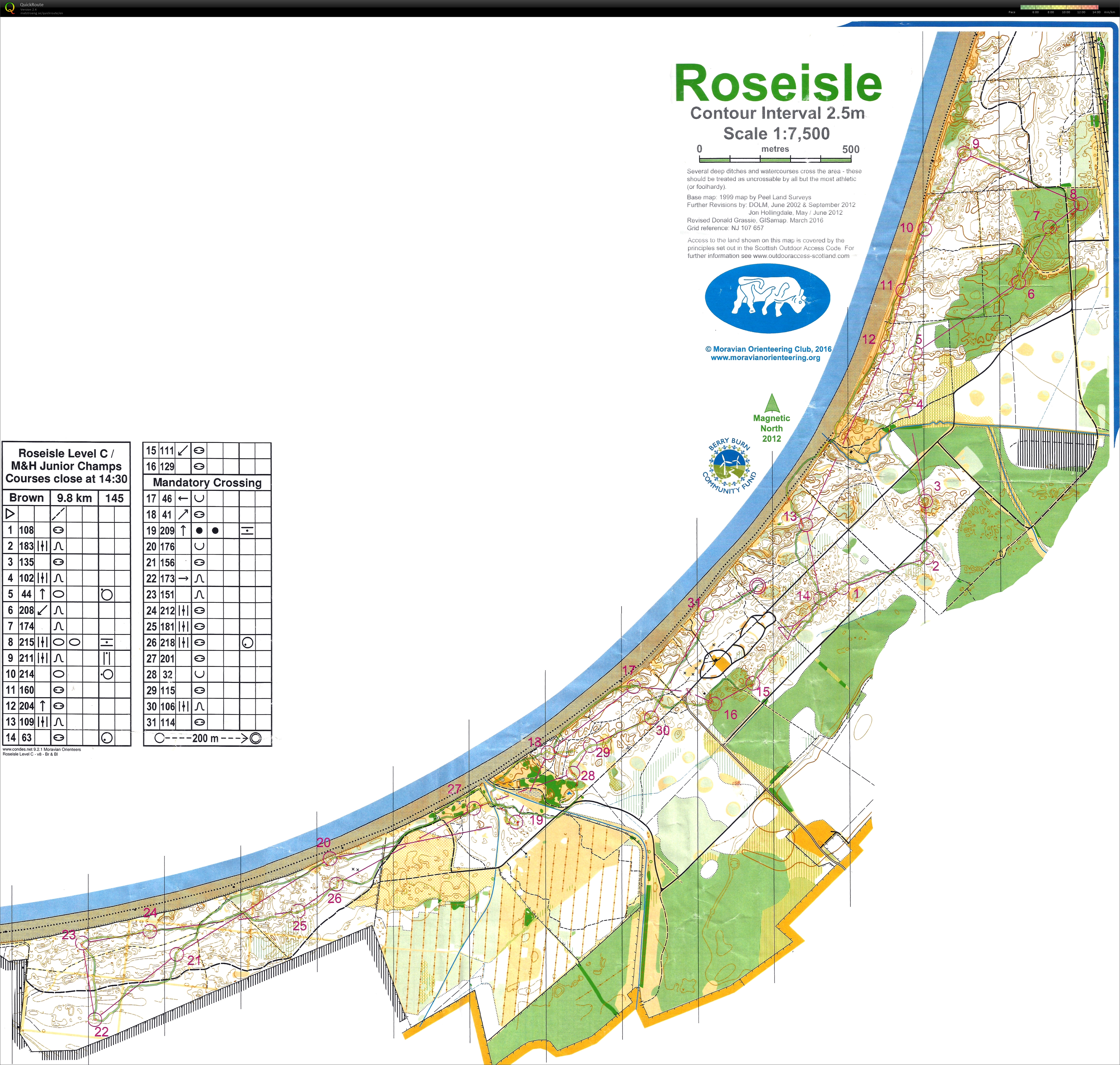 Roseisle Level C (17.04.2016)
