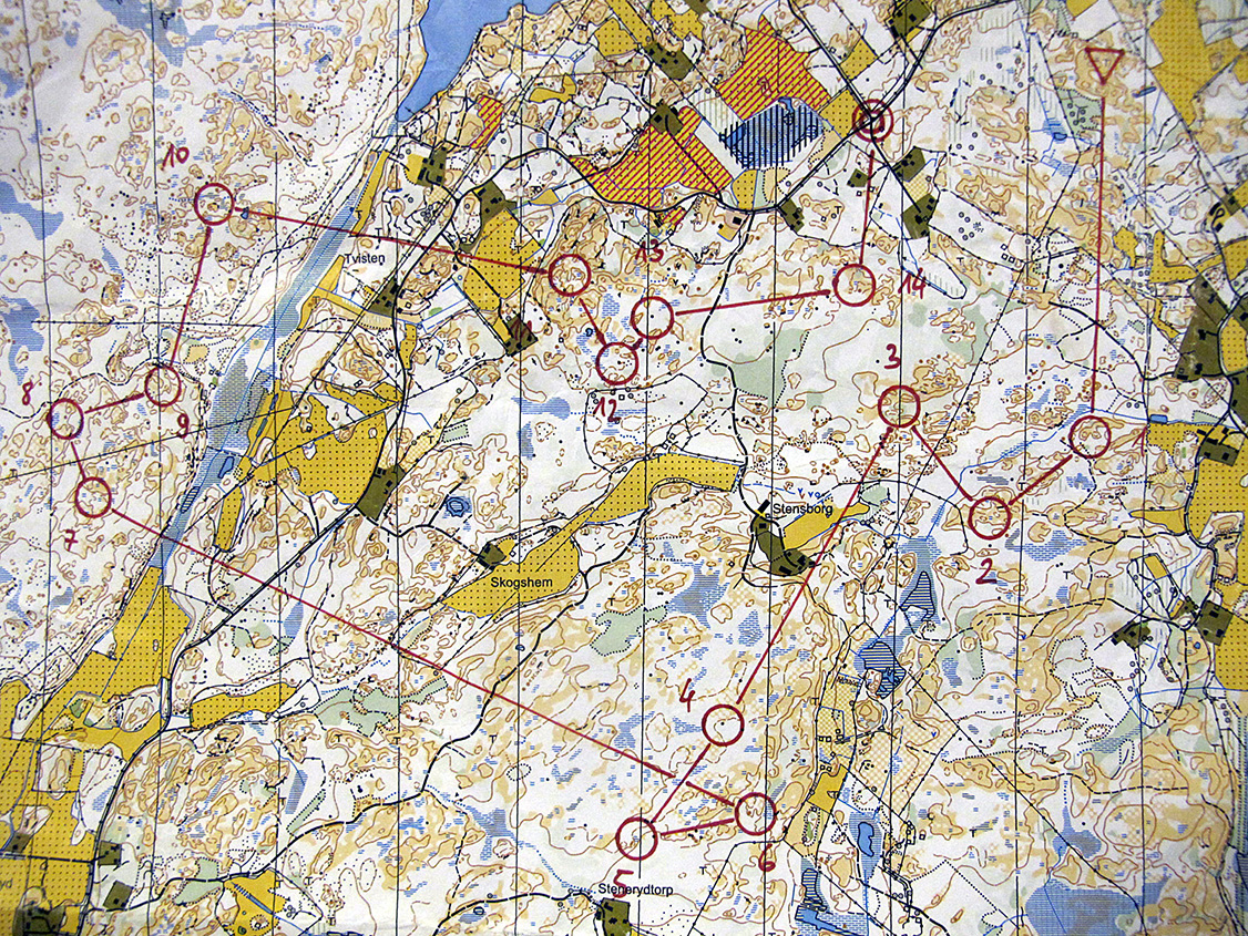 Szwecja 2014 - Trening#4 - skrócony klasyk Farskesjon (2014-04-16)